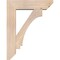 Ekena Millwork Imperial Slat Smooth Bracket w/ Offset Brace, Douglas Fir, 7 1/2"W x 28"D x 36"H BKT0806X28X36IMP06SDF - alternate 2